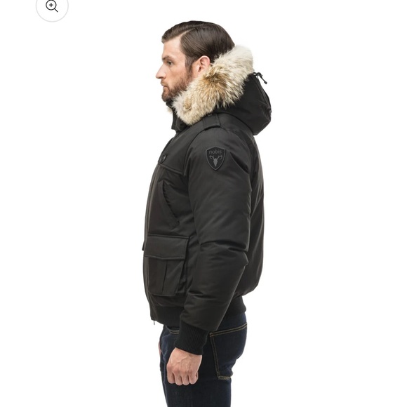 BNWOT Nobis Cartel Bomber Down Jacket - Size M mens - Picture 10 of 15